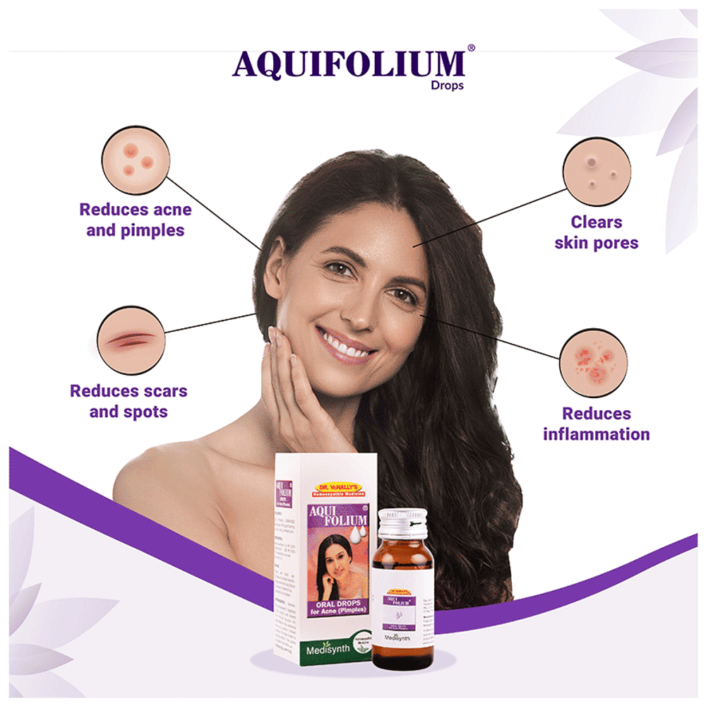 Medisynth Aqui Folium Drop bottle of 30 ml Drop Medisynth Aqui Folium Drop bottle of 30 ml Drop