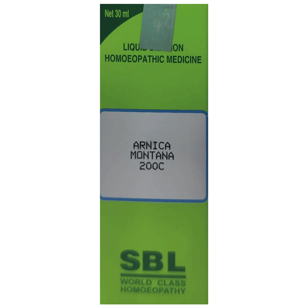 SBL Arnica Montana Dilution Dilution 200 CH bottle of 30 ml Dilution