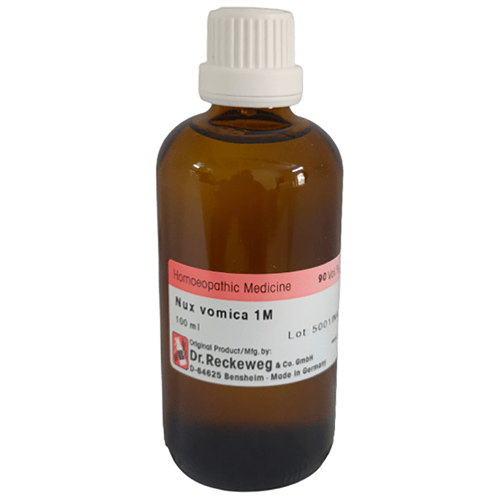Dr. Reckeweg Nux Vomica Dilution 1M bottle of 100 ml Dilution