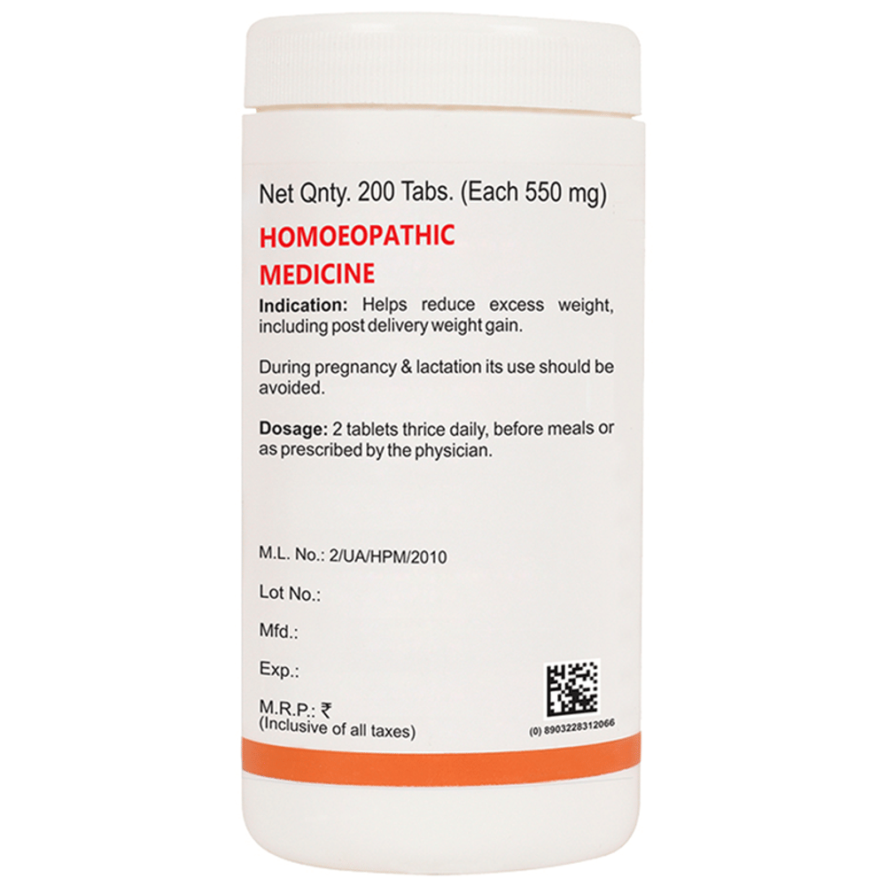 Bakson's Homeopathy Phytolacca Berry Tablet bottle of 200 tablets