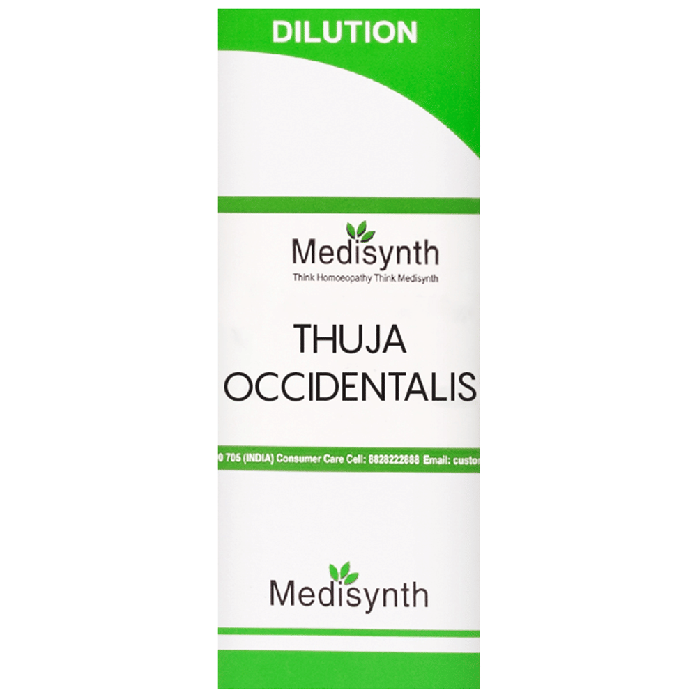 Medisynth Thuja Occidentalis Dilution 30 bottle of 30 ml Dilution