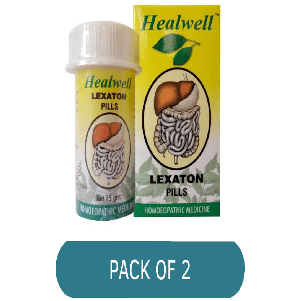 Healwell Lexaton Pills bottle of 15 gm Tablet