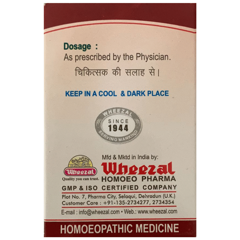 Wheezal Napthalin Trituration Tablet 3X bottle of 25 gm Trituration Tablet