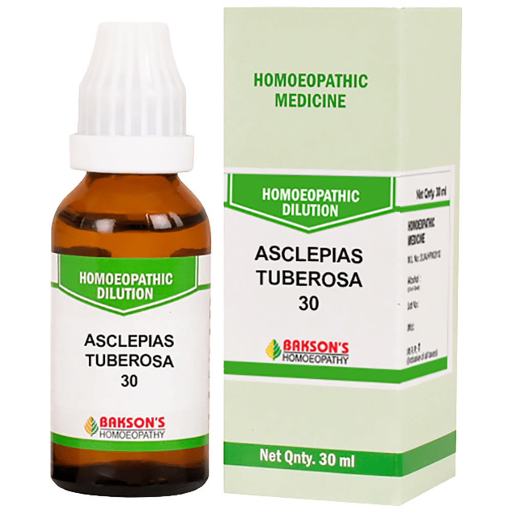 Bakson's Homeopathy Asclepias Tuberosa Dilution 30 bottle of 30 ml Dilution