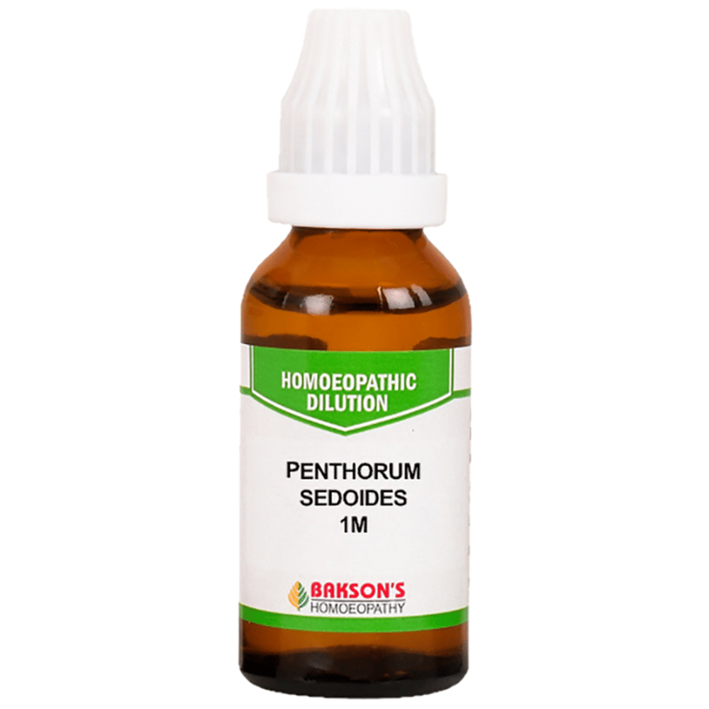 Bakson's Homeopathy Penthorum Sedoides Dilution 1M bottle of 30 ml Dilution Bakson's Homeopathy Penthorum Sedoides Dilution 1M bottle of 30 ml Dilution