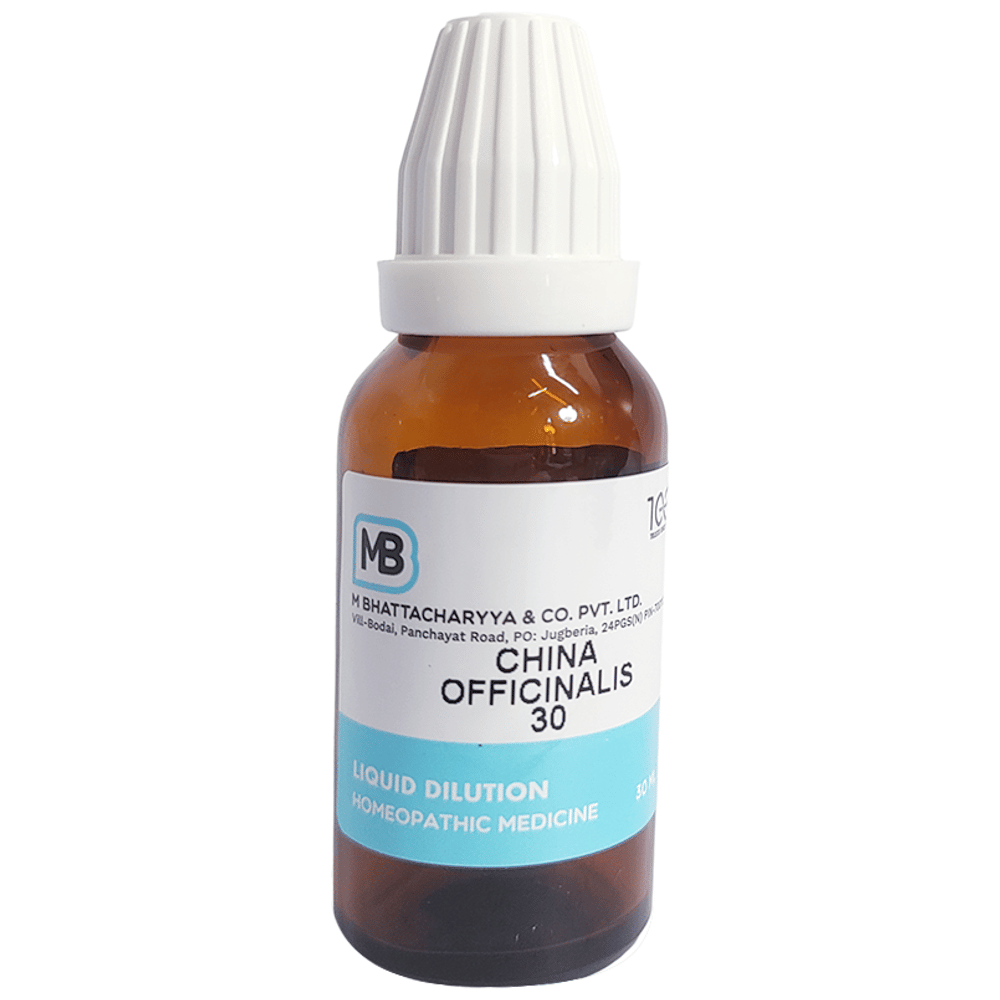 MB China Officinalis Dilution 30 bottle of 30 ml Dilution MB China Officinalis Dilution 30 bottle of 30 ml Dilution