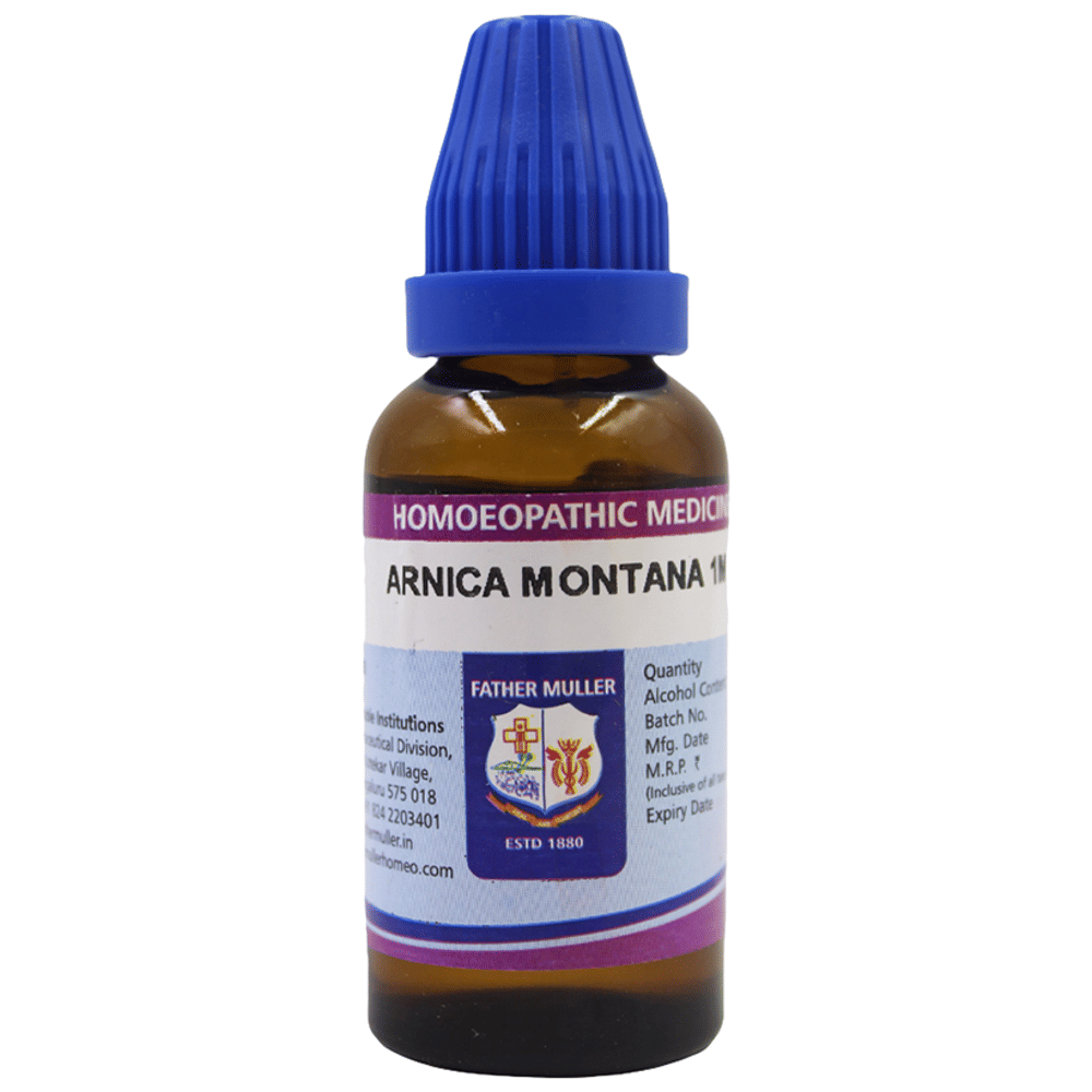 Father Muller Arnica Montana Drop 1M bottle of 30 ml Drop