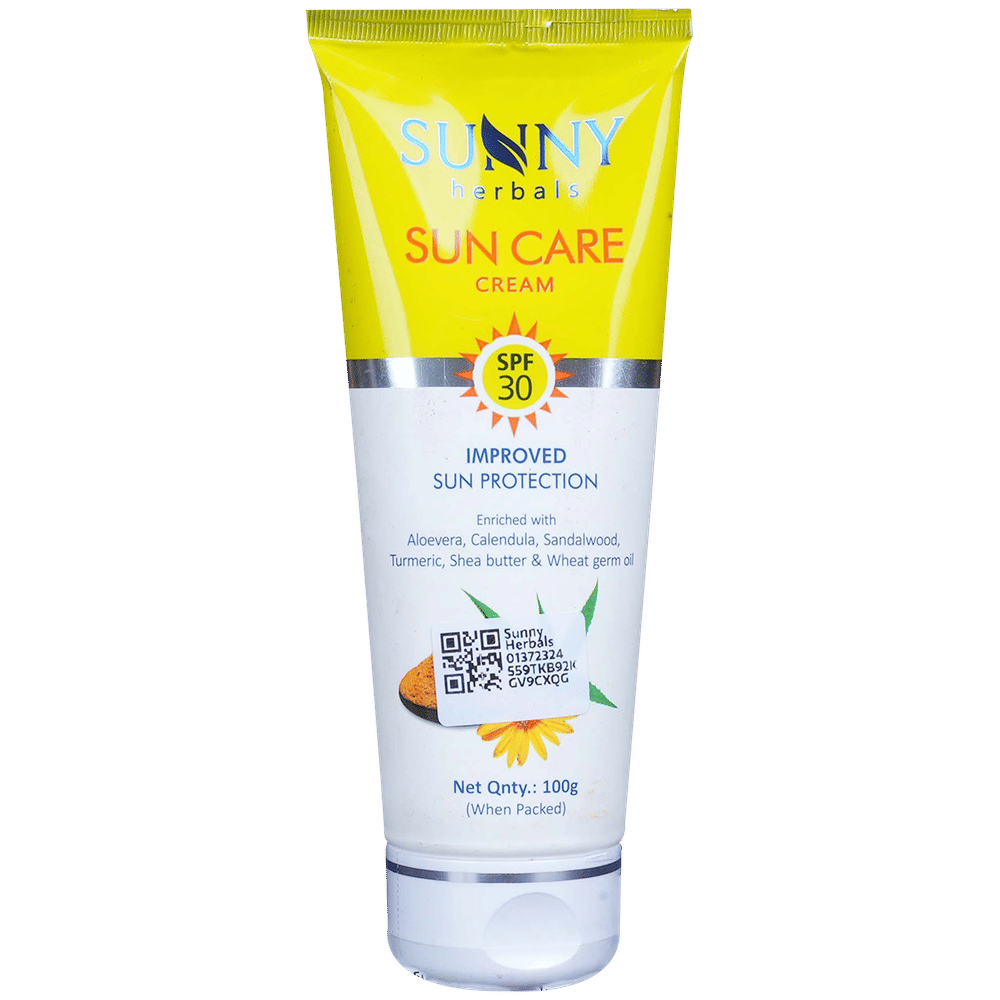 Sunny Herbals Sun Care Cream tube of 100 gm Cream