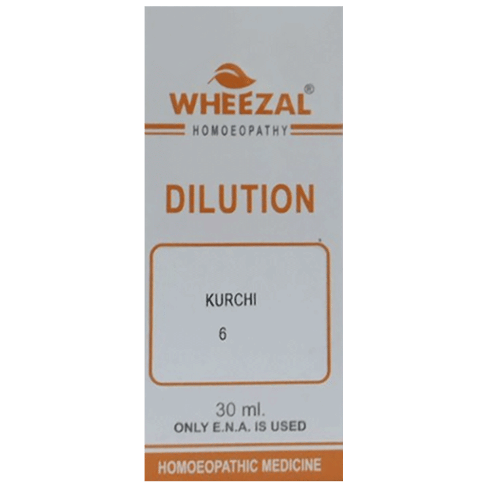 Wheezal Kurchi Dilution 6 bottle of 30 ml Dilution
