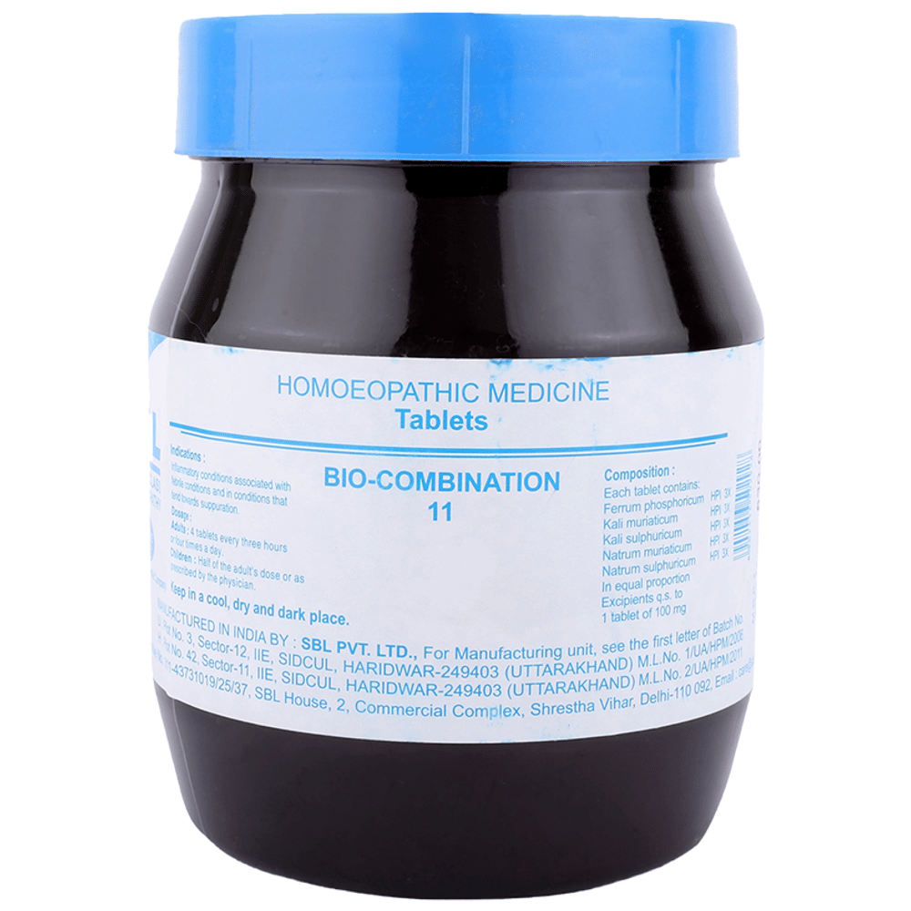 SBL Bio-Combination 11 Tablet bottle of 450 gm Biocombination Tablet