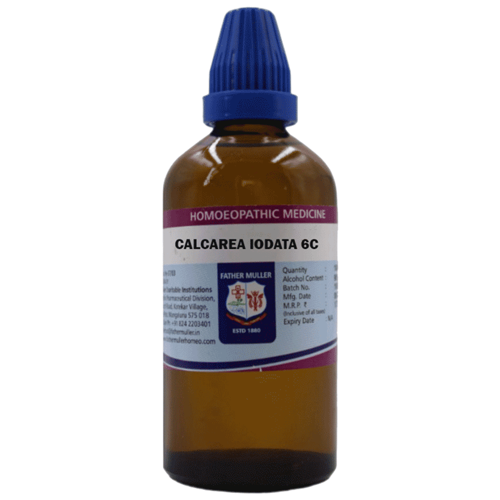 Father Muller Calcarea Iodata Drop 6C bottle of 100 ml Drop
