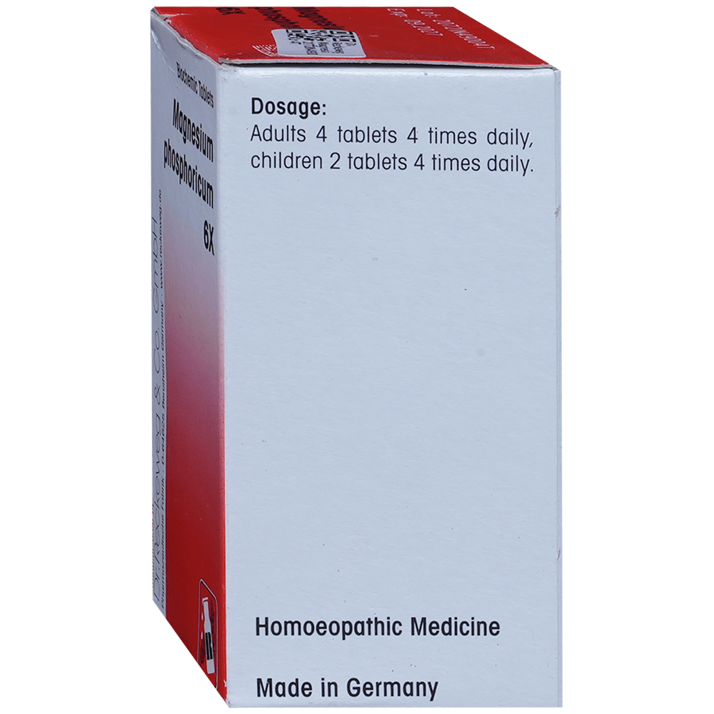 Dr. Reckeweg Magnesium Phosphoricum Biochemic Tablet 6X bottle of 20 gm Biochemic Tablet