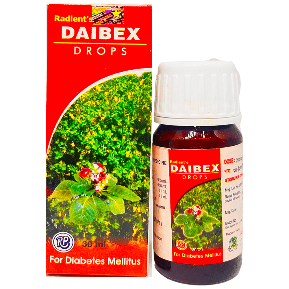 Radient Daibex Oral Drops bottle of 30 ml Oral Drops