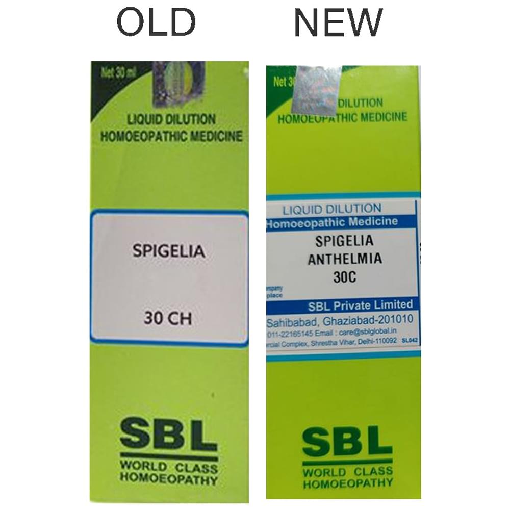 SBL Spigelia Anthelmia Dilution 30 CH bottle of 30 ml Dilution SBL Spigelia Anthelmia Dilution 30 CH bottle of 30 ml Dilution