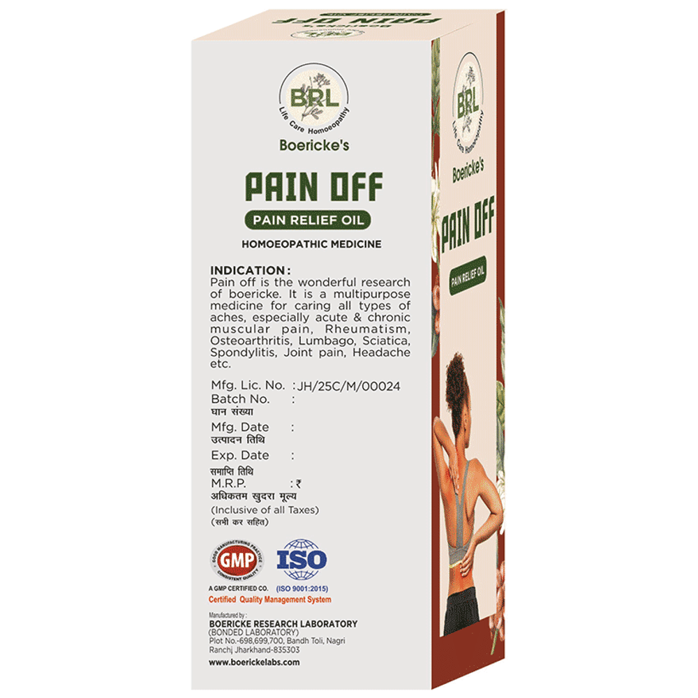 BRL Pain Off Oil bottle of 30 ml Oil