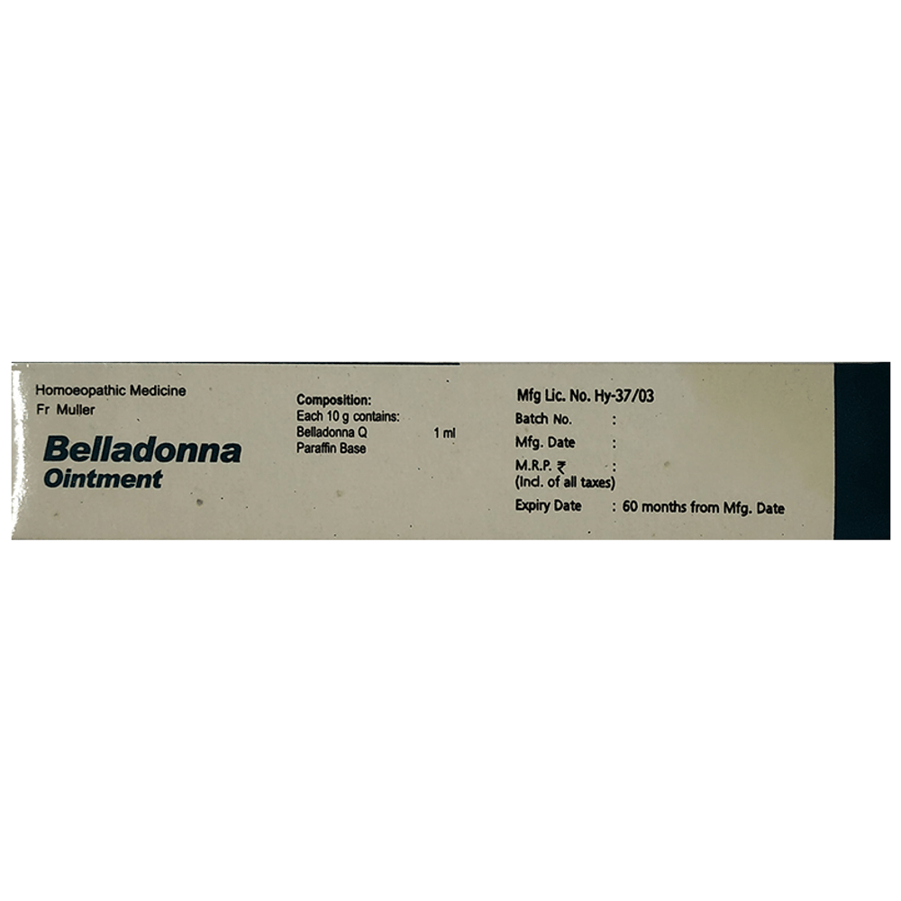 Fr Muller Belladonna Ointment tube of 15 gm Ointment