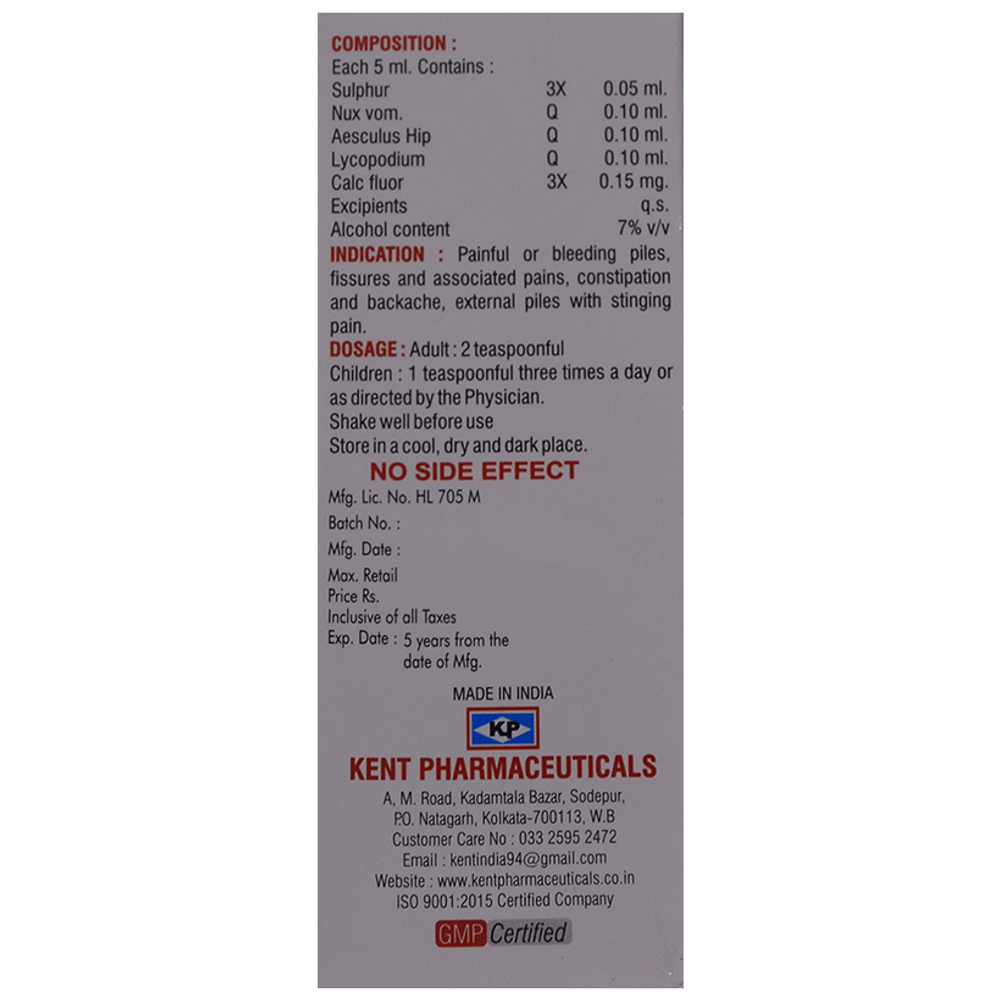 Kent's Pilex bottle of 100 ml Liquid Kent's Pilex bottle of 100 ml Liquid