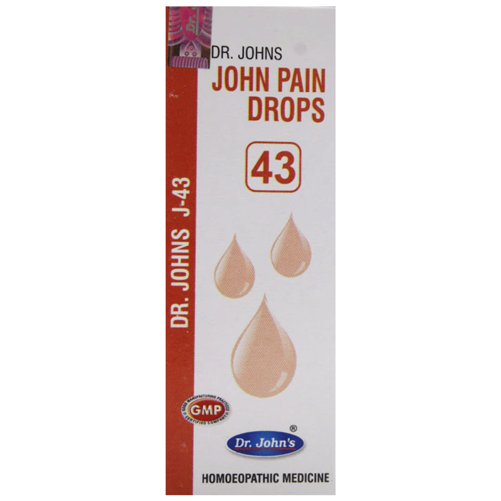 Dr. Johns J-43 Pain Drop bottle of 30 ml Drop
