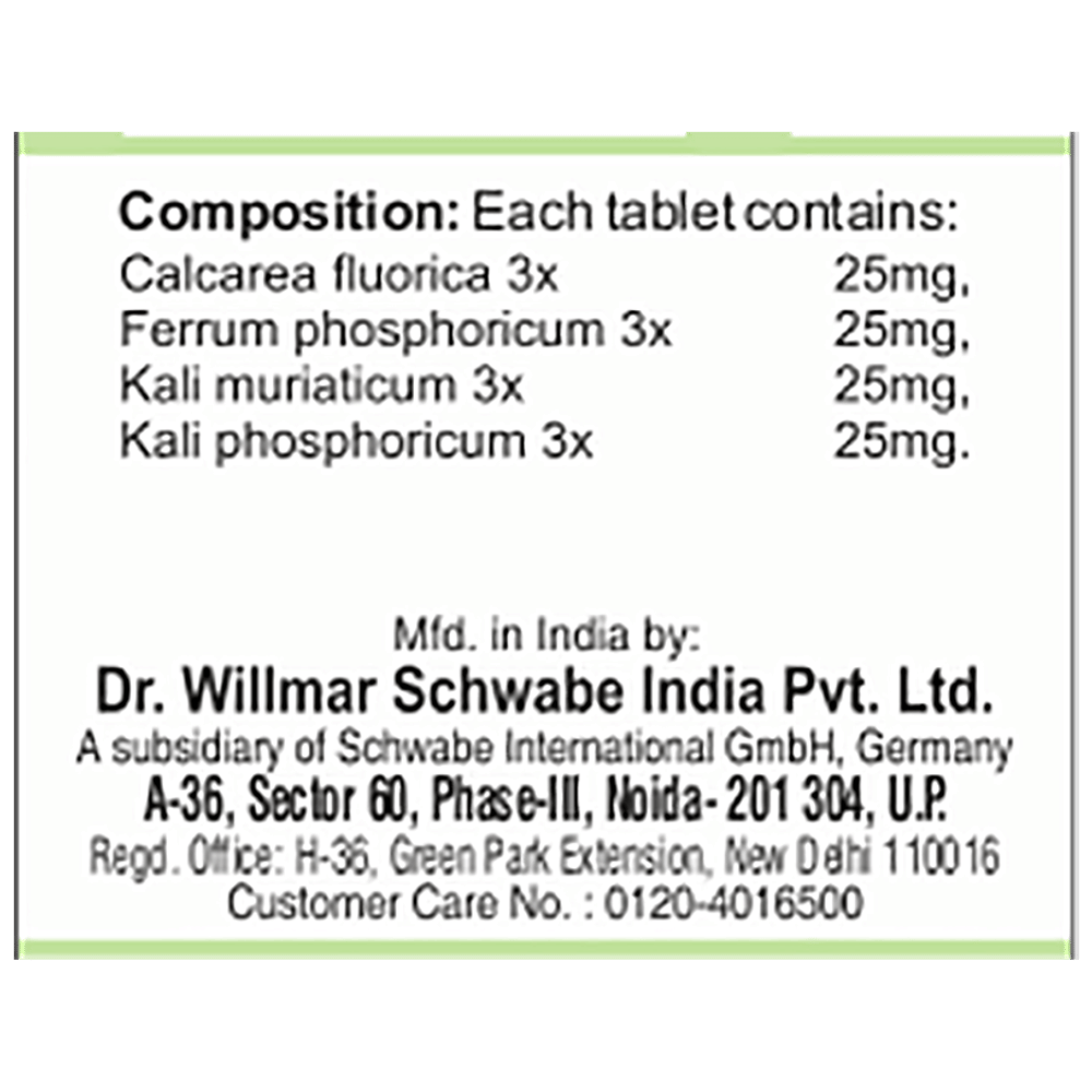Dr Willmar Schwabe India Bio-Combination 17 (BC 17) Tablet bottle of 20 gm Biocombination Tablet