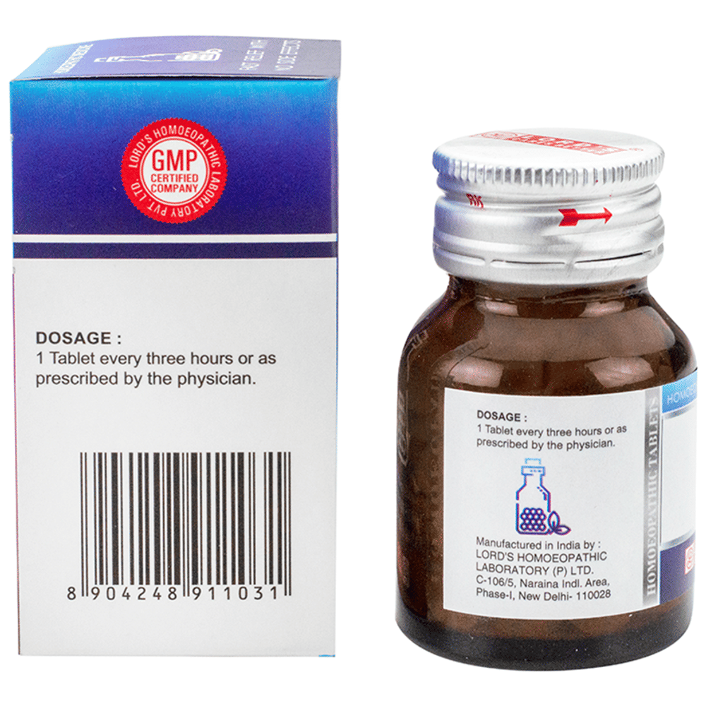 Lord's Zincum Met Trituration Tablet 3X bottle of 25 gm Trituration Tablet