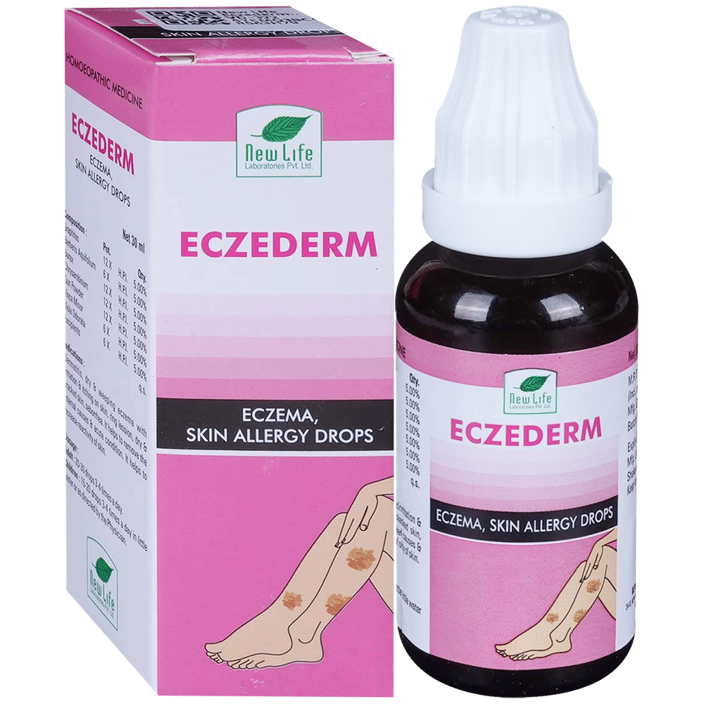 New Life Eczederm Drop bottle of 30 ml Drop