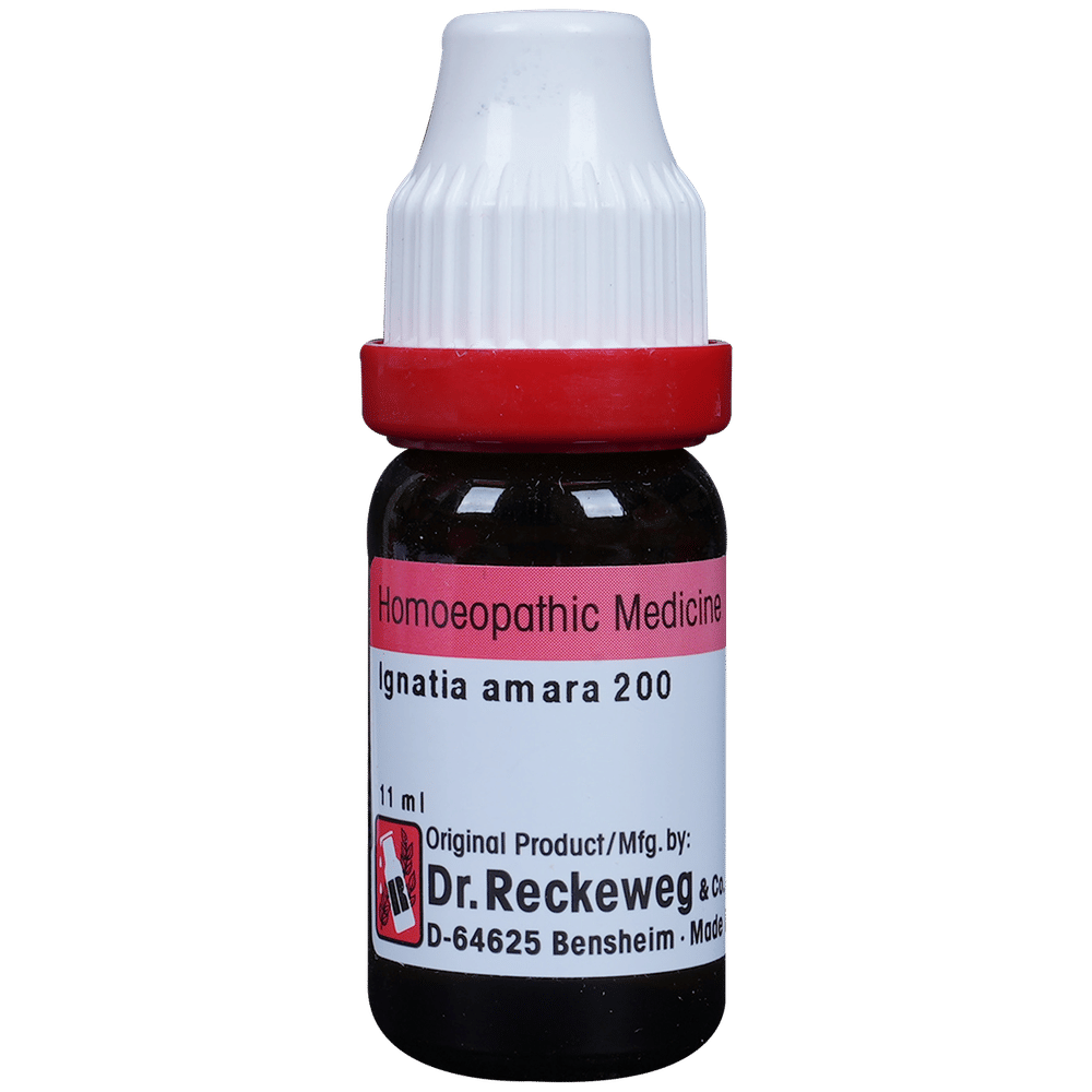 Dr. Reckeweg Ignatia Amara Dilution 200 CH bottle of 11 ml Dilution