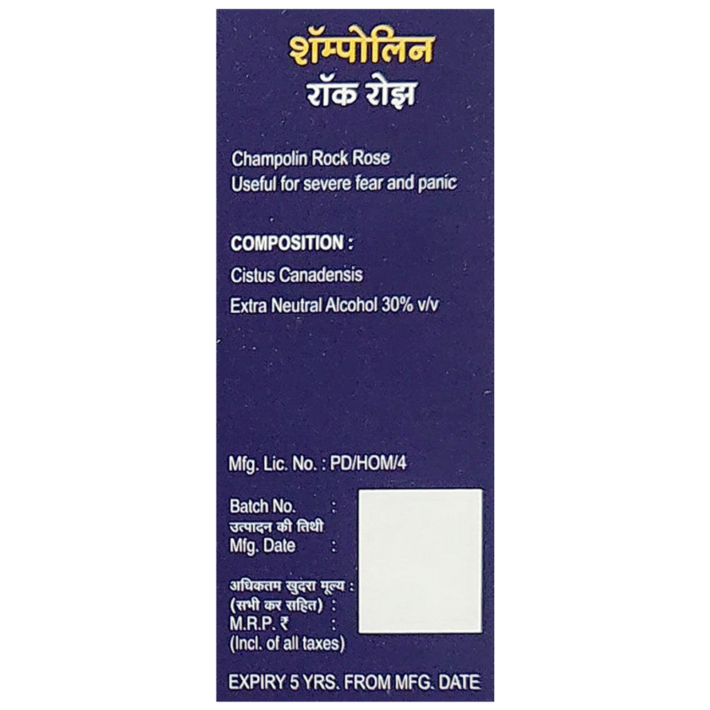 Champolin C26 Rock Rose bottle of 60 ml Oral Drops