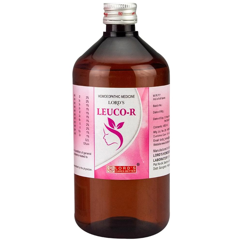 Lord's Leuco-R Syrup bottle of 450 ml Syrup Lord's Leuco-R Syrup bottle of 450 ml Syrup