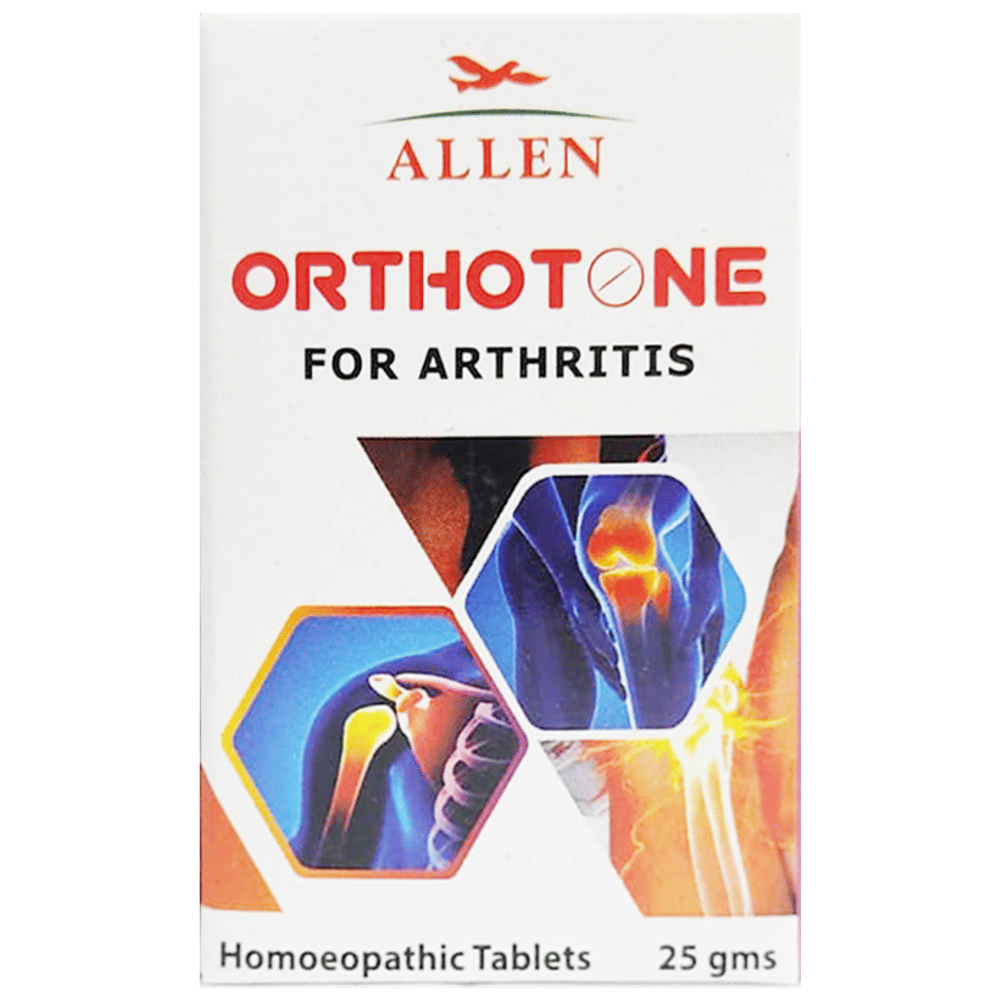 Allen Orthotone Tablet bottle of 25 gm Tablet Allen Orthotone Tablet bottle of 25 gm Tablet
