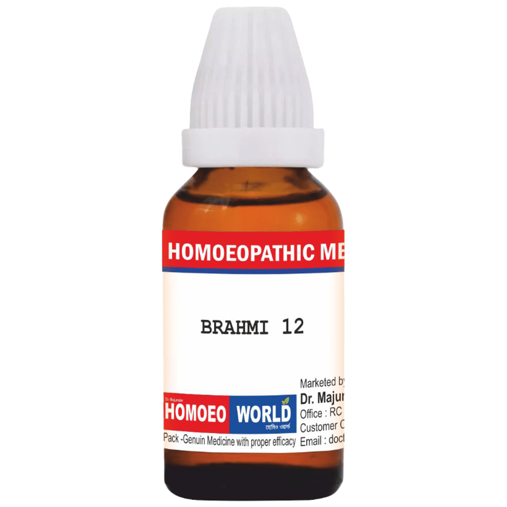 Dr. Majumder Homeo World Brahmi Dilution(30ml Each) 12 combo pack of 2 bottles