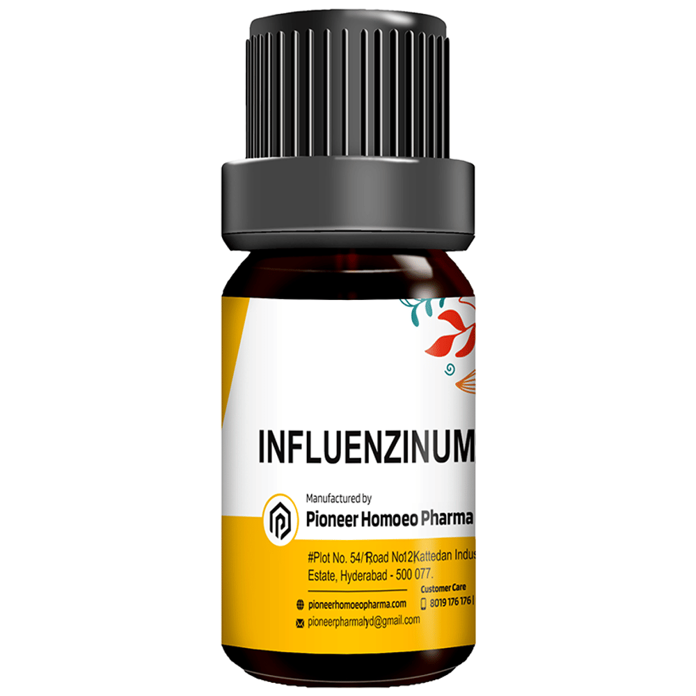 Pioneer Pharma Influenzinum Globules Pellets Multidose Pills 30 CH bottle of 150 tablets Pioneer Pharma Influenzinum Globules Pellets Multidose Pills 30 CH bottle of 150 tablets
