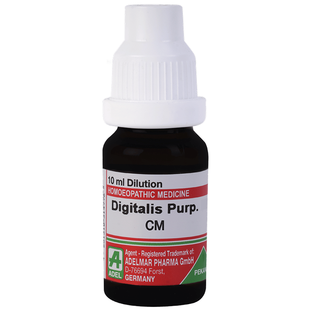 ADEL Digitalis Purp Dilution CM bottle of 10 ml Dilution ADEL Digitalis Purp Dilution CM bottle of 10 ml Dilution