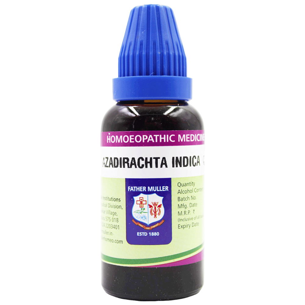 Father Muller Azadirachta Indica Drop Q bottle of 30 ml Oral Drops