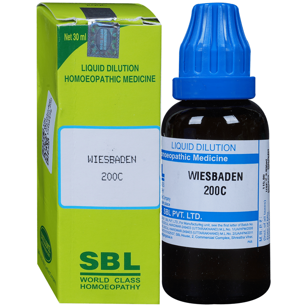 SBL Wiesbaden Dilution 200 CH bottle of 30 ml Dilution