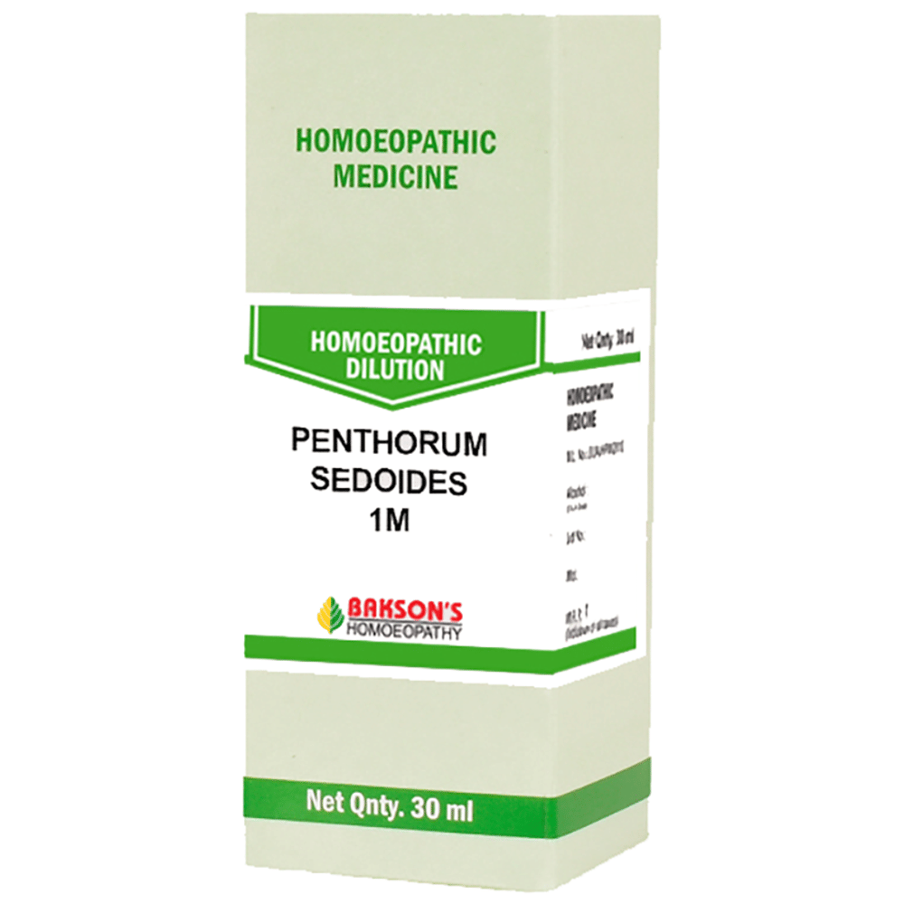 Bakson's Homeopathy Penthorum Sedoides Dilution 1M bottle of 30 ml Dilution