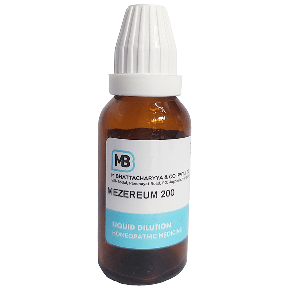 MB Mezereum Dilution 200 bottle of 30 ml Dilution