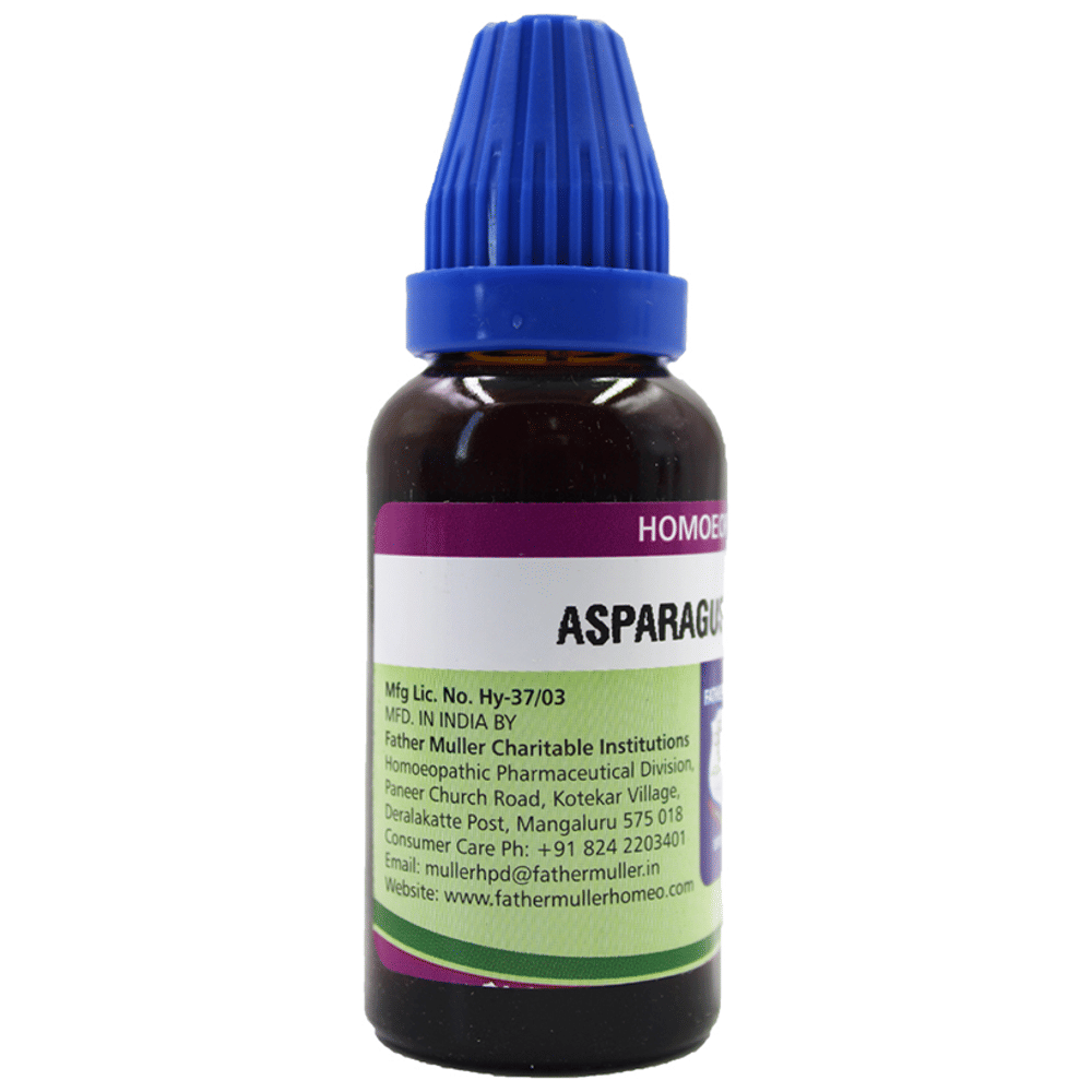Father Muller Asparagus Officinalis Drop Q bottle of 30 ml Oral Drops