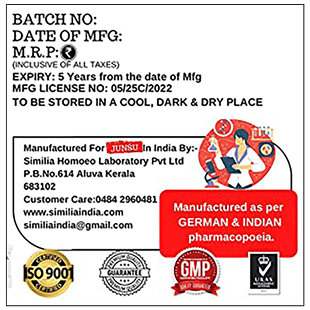 Junsu Bio-Combination 4 Constipation Tablet (25gm Each) combo pack of 3 bottles