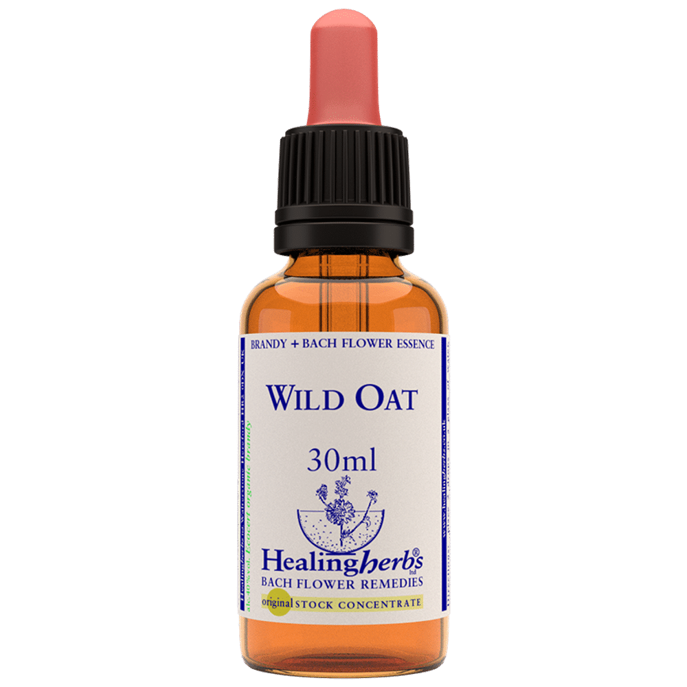 Healing Herbs Bach Flower Wild Oat bottle of 30 ml Liquid