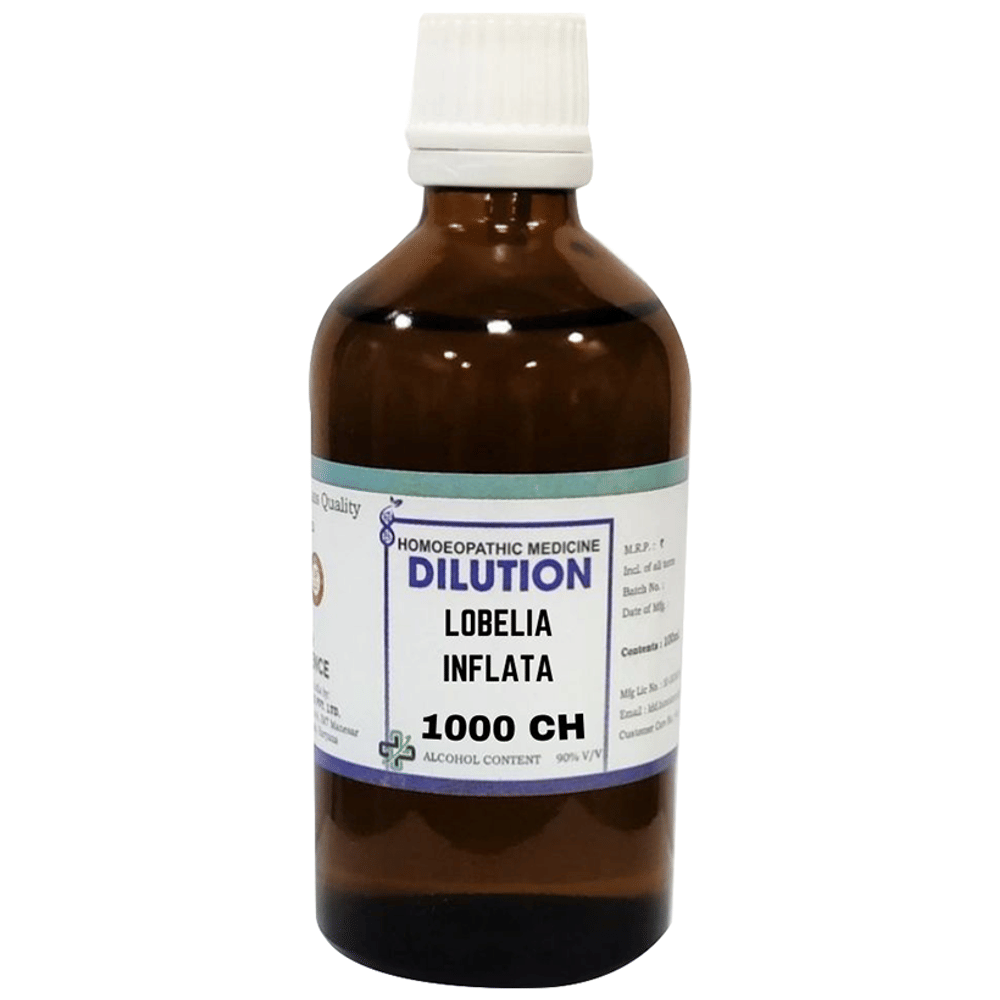 LDD Bioscience Lobelia Inflata Dilution 1000 CH bottle of 100 ml Dilution