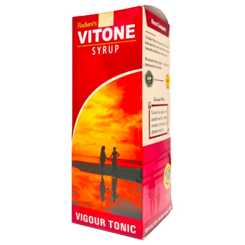 Radient Vitone Syrup bottle of 120 ml Syrup