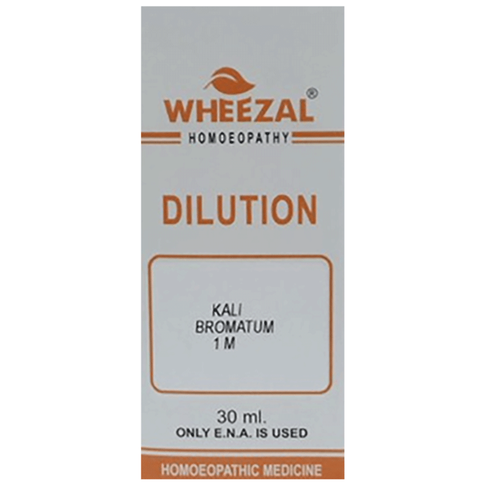 Wheezal Kali Bromatum Dilution 1M bottle of 30 ml Dilution