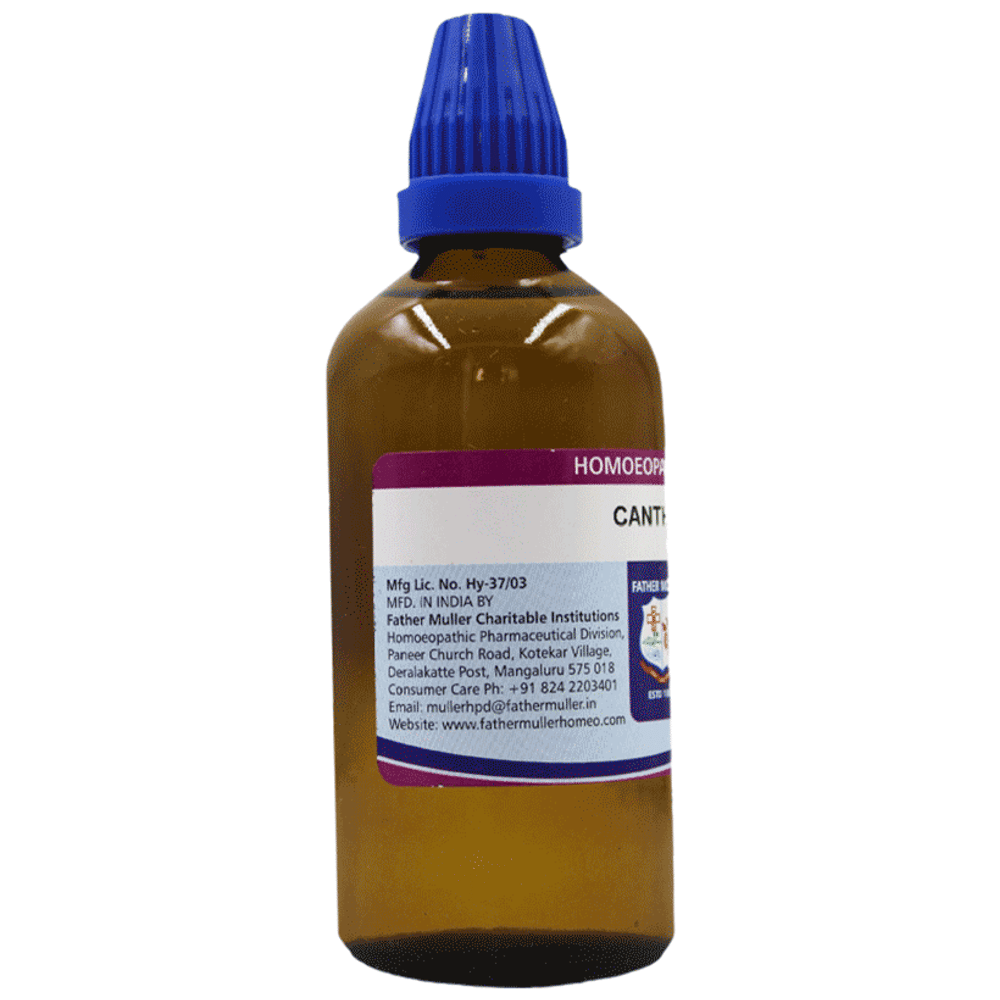 Father Muller Cantharis Drop 30C bottle of 100 ml Oral Drops
