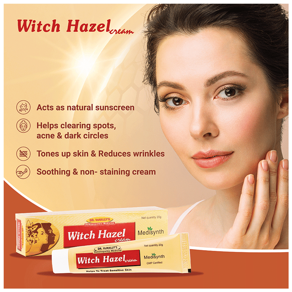 Medisynth Witch Hazel Cream tube of 20 gm Cream Medisynth Witch Hazel Cream tube of 20 gm Cream