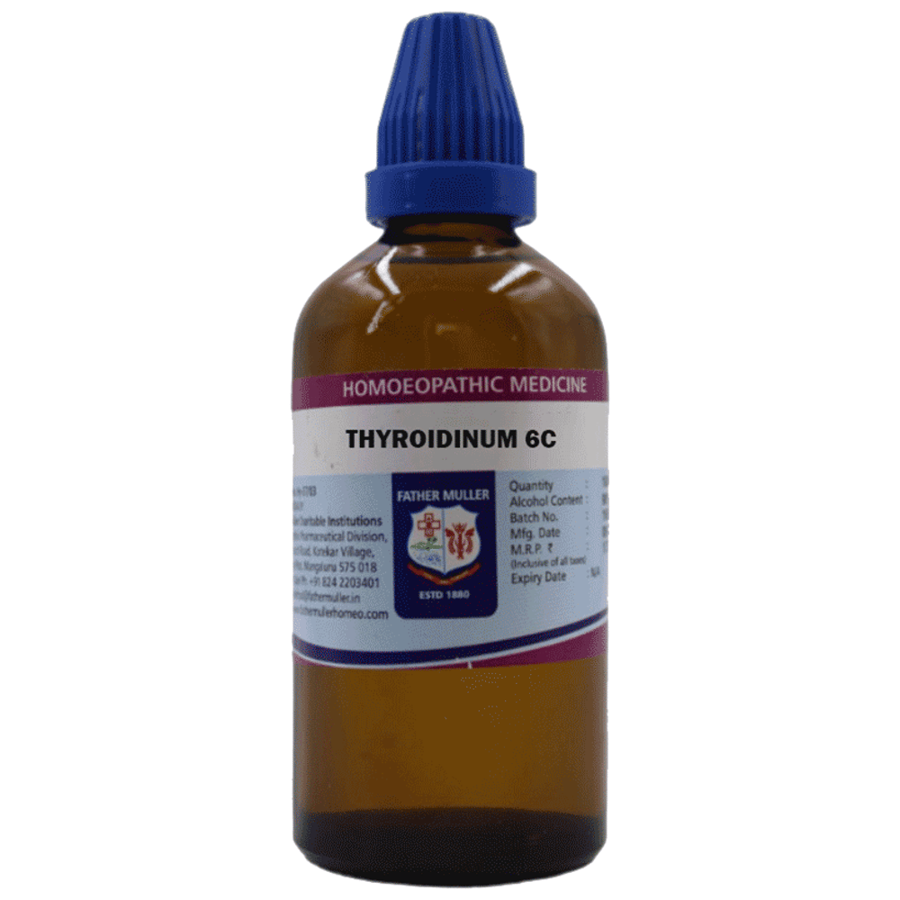 Father Muller  Thyroidinum Drop 6C bottle of 100 ml Drop