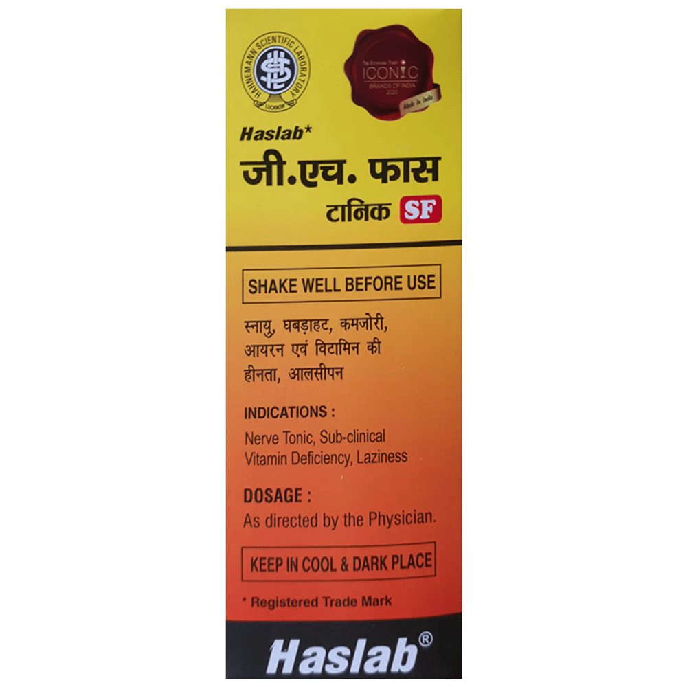 Haslab G.H. Phos Tonic Sugar Free bottle of 200 ml Tonic Haslab G.H. Phos Tonic Sugar Free bottle of 200 ml Tonic