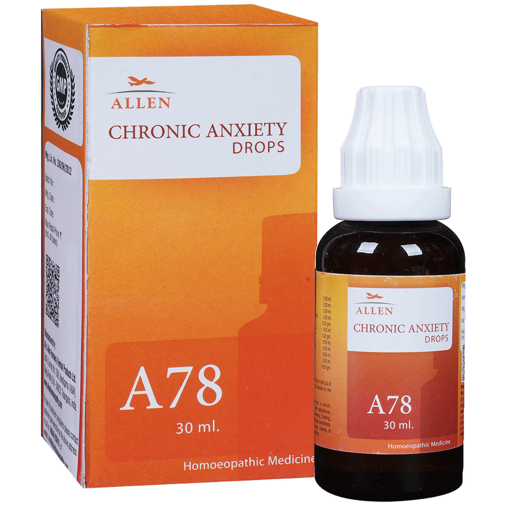 Allen A78 Chronic Anxiety Drop bottle of 30 ml Drop