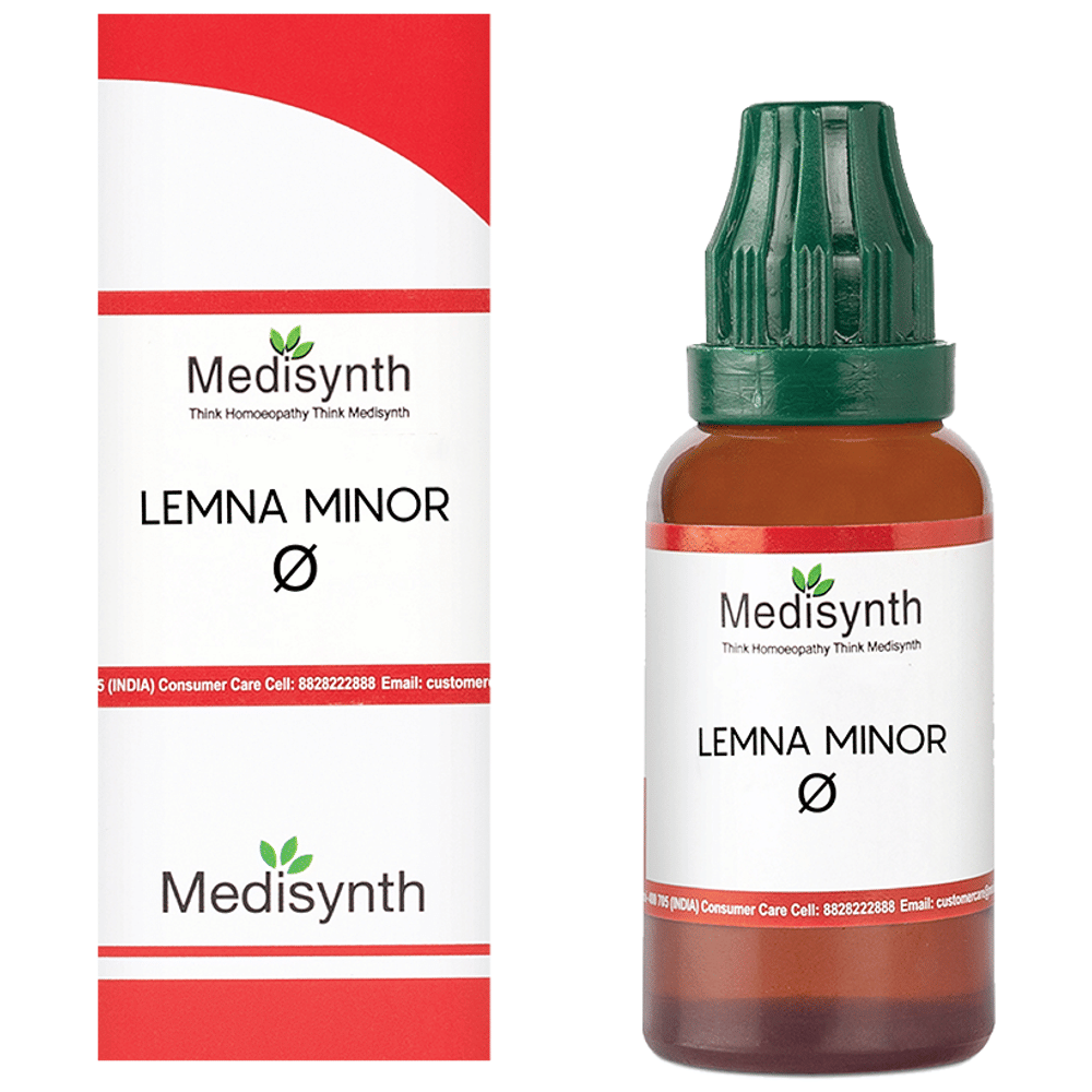 Medisynth Lemna Minor Q bottle of 30 ml Mother Tincture