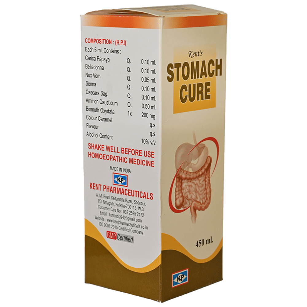 Kent's Stomach Cure Syrup bottle of 450 ml Syrup