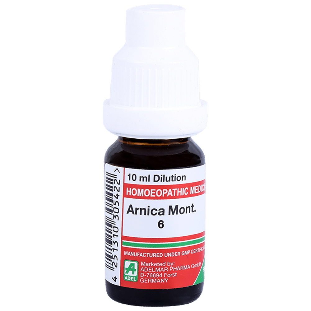 ADEL Arnica Mont. Dilution 6 bottle of 10 ml Dilution